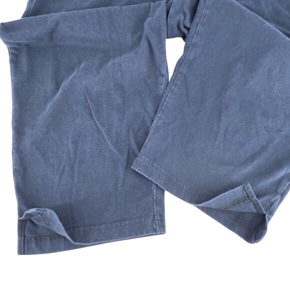 Black Capri Pants Side Pockets Split Hem No Tags - Picture 8 of 12